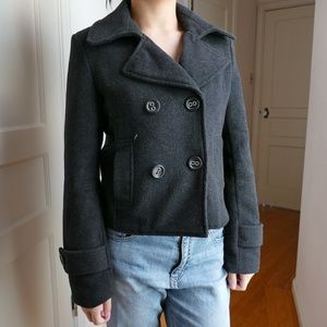 Black Pea Coat